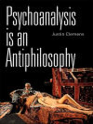 cover image of Psychoanalysis is an Antiphilosophy